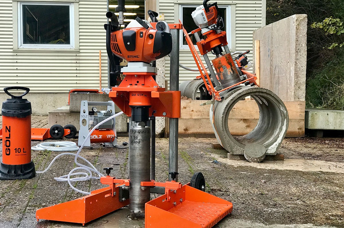 Gölz KB200 and KB350 <br/>STIHL Gas Powered Core Drills